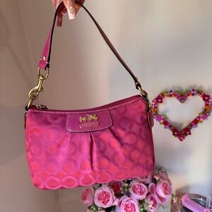 Vintage Pink Coach Purse